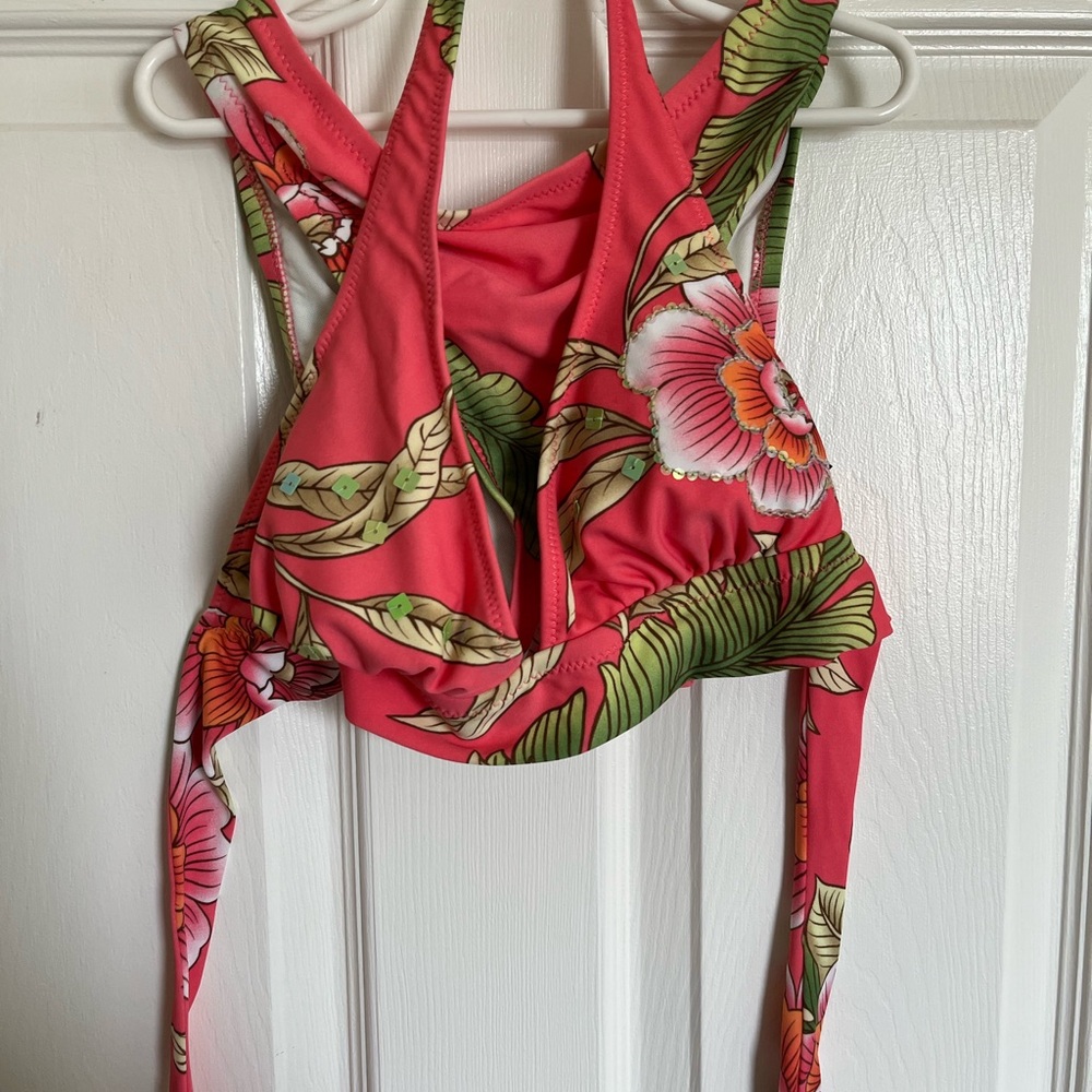 Floral Pink Women’s Swim Suit